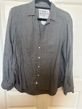 Frank & Eileen Gray Long-Sleeve Button-Down Shirt
